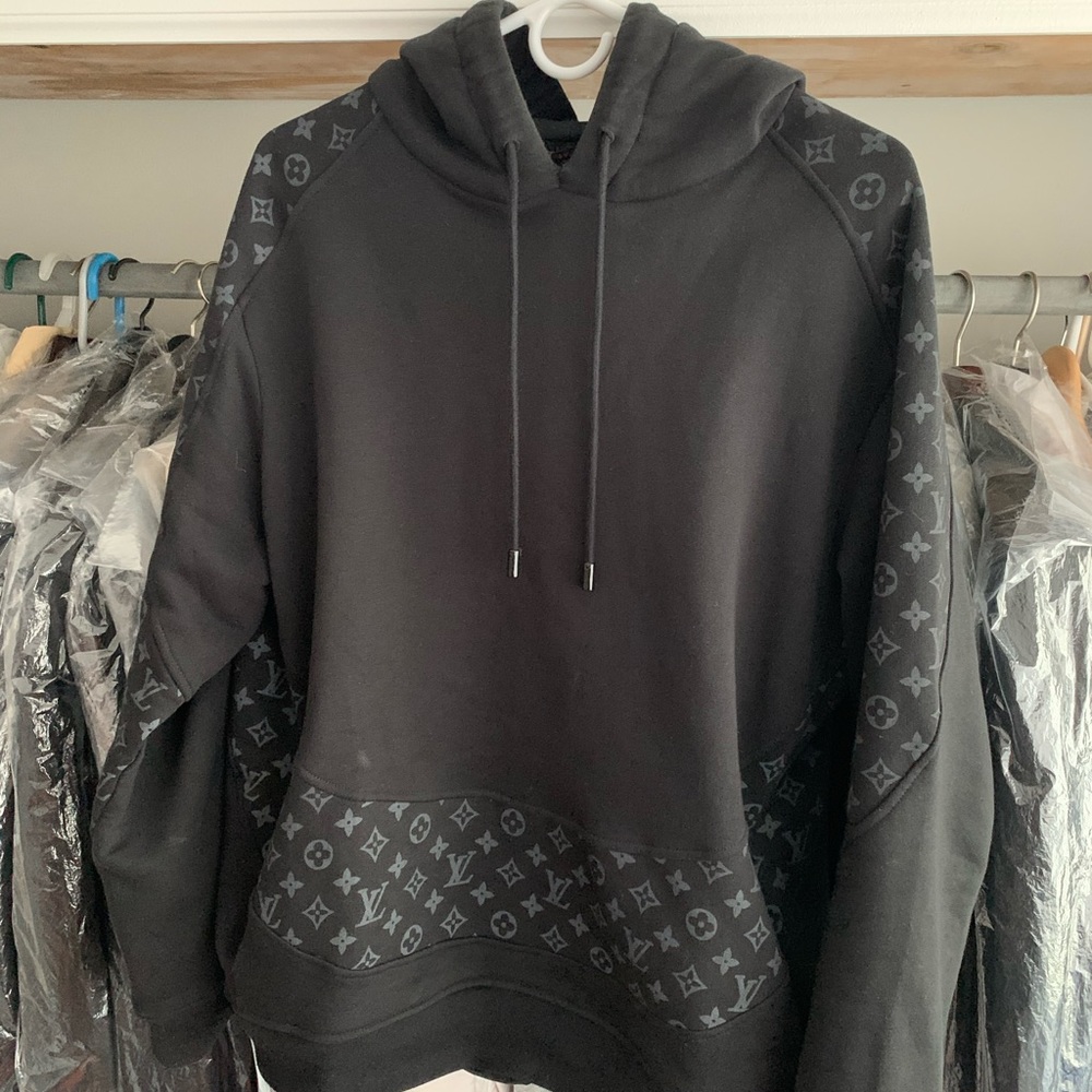 Louis Vuitton Monogram Circle Cut Hoodie